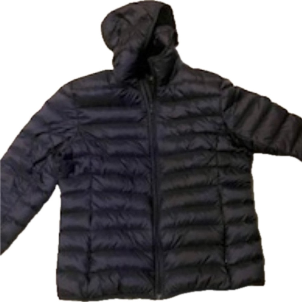 Navy Blue Women’s Lg Puffer Coat Wantdo Duck Down